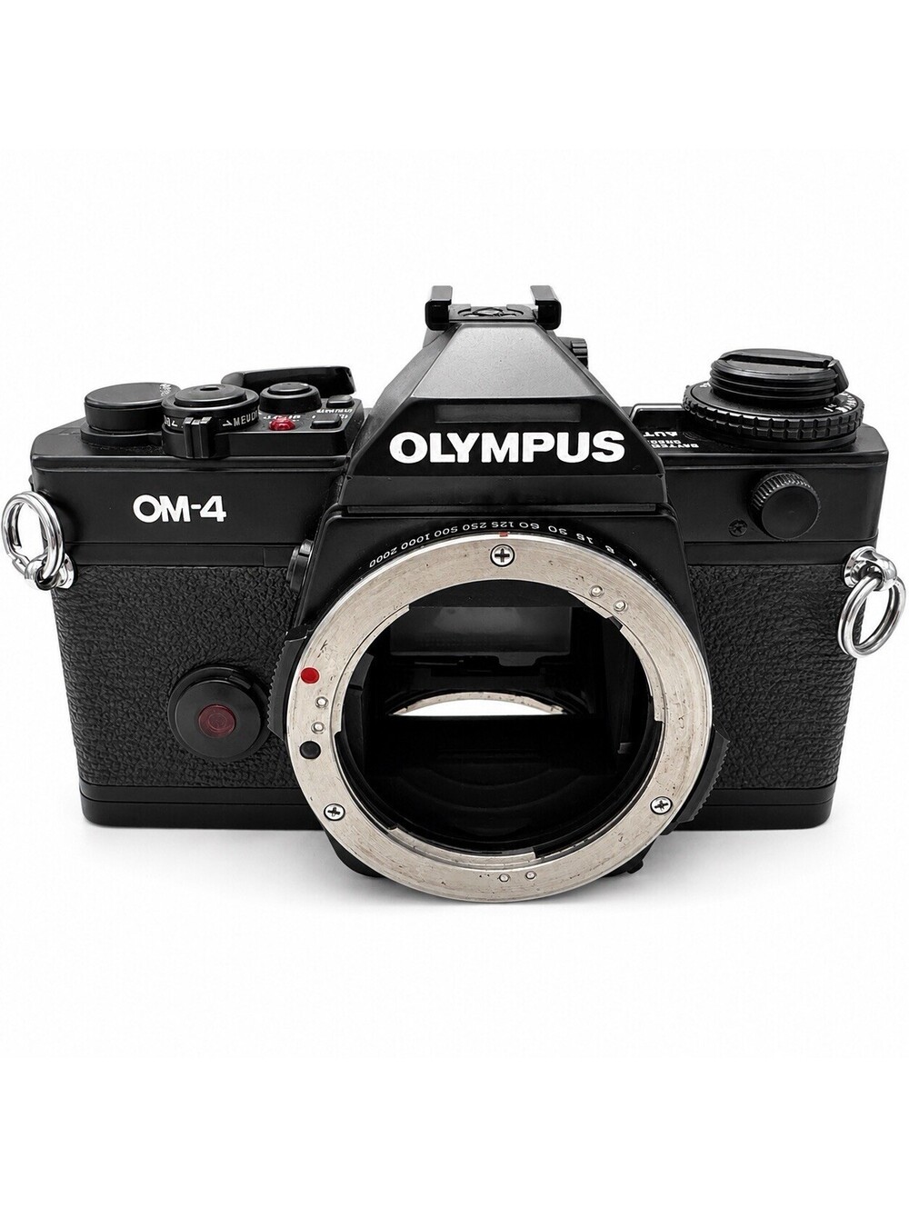 Olympus OM-4 35mm SLR Film Camera Body Black Viewfinder Issue Parts Repair